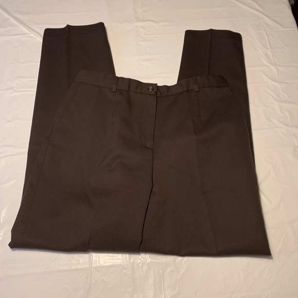 Pendleton Pants - Pendleton Brown Wool Straight Dress Pants Women 10